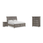 Dahlia 5-Piece Queen Storage Bedroom Package - Grey