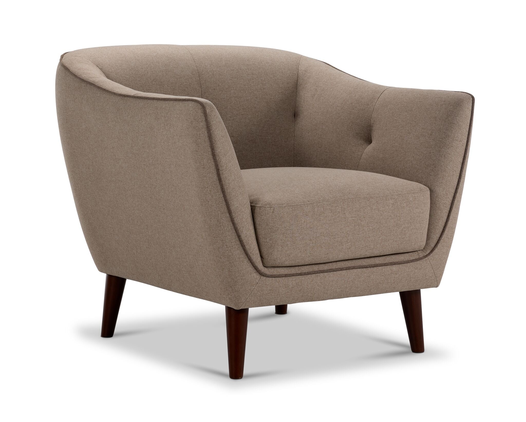 Daphne Sofa, Loveseat and Chair Set - Beige