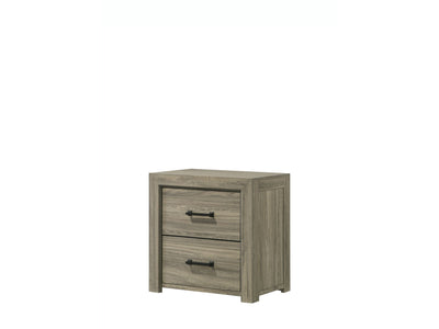 Dario Night Table - Light Brown, Beige