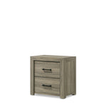Dario 6-Piece Queen Storage Bedroom Set - Light Brown, Beige