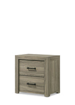 Dario 6-Piece Full Storage Bedroom Set - Light Brown, Beige