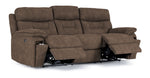 Dawson Power Reclining Sofa - Brown