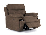 Dawson Power Reclining Chair - Brown