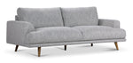 Dianna II Sofa, Loveseat and Chair Set - Grey
