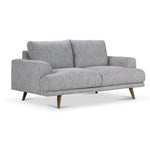 Dianna II Sofa and Loveseat Set - Grey