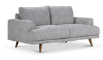 Dianna II Loveseat - Grey