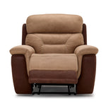 Doley Recliner - Two-tone Brown