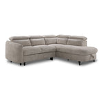 Dolly 2-Piece Sectional with Pop-Up Bed - Beige