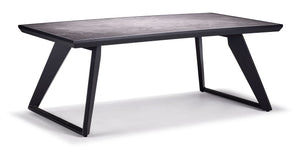 Drake Coffee Table- Black, Grey