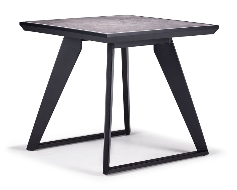 Drake End Table - Black, Grey | Leon's