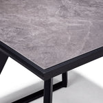 Drake End Table - Black, Grey