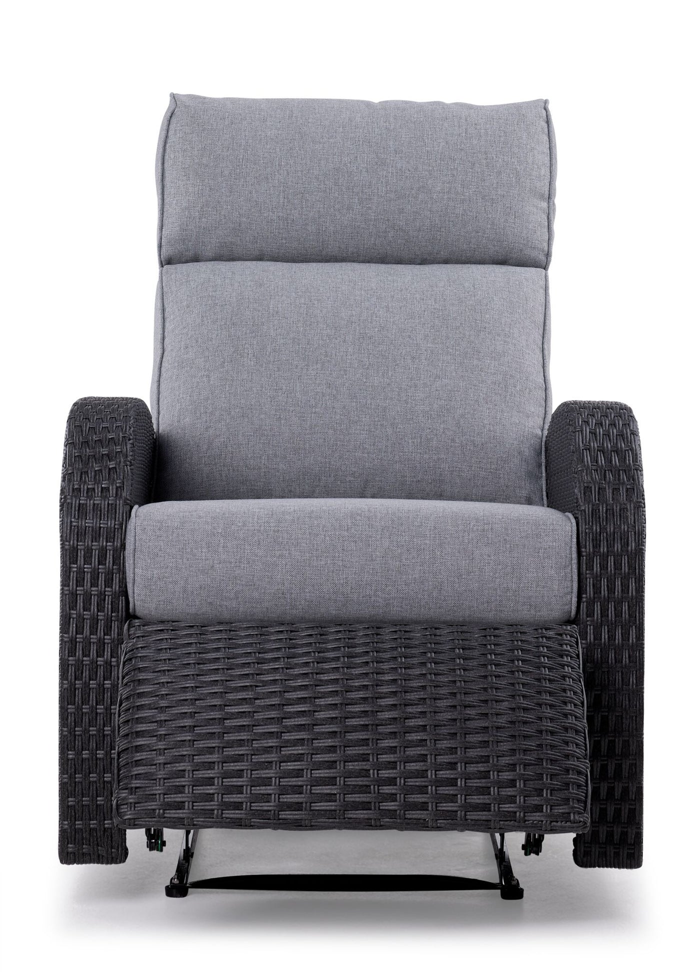 Drexel Outdoor Recliner - Grey, Black