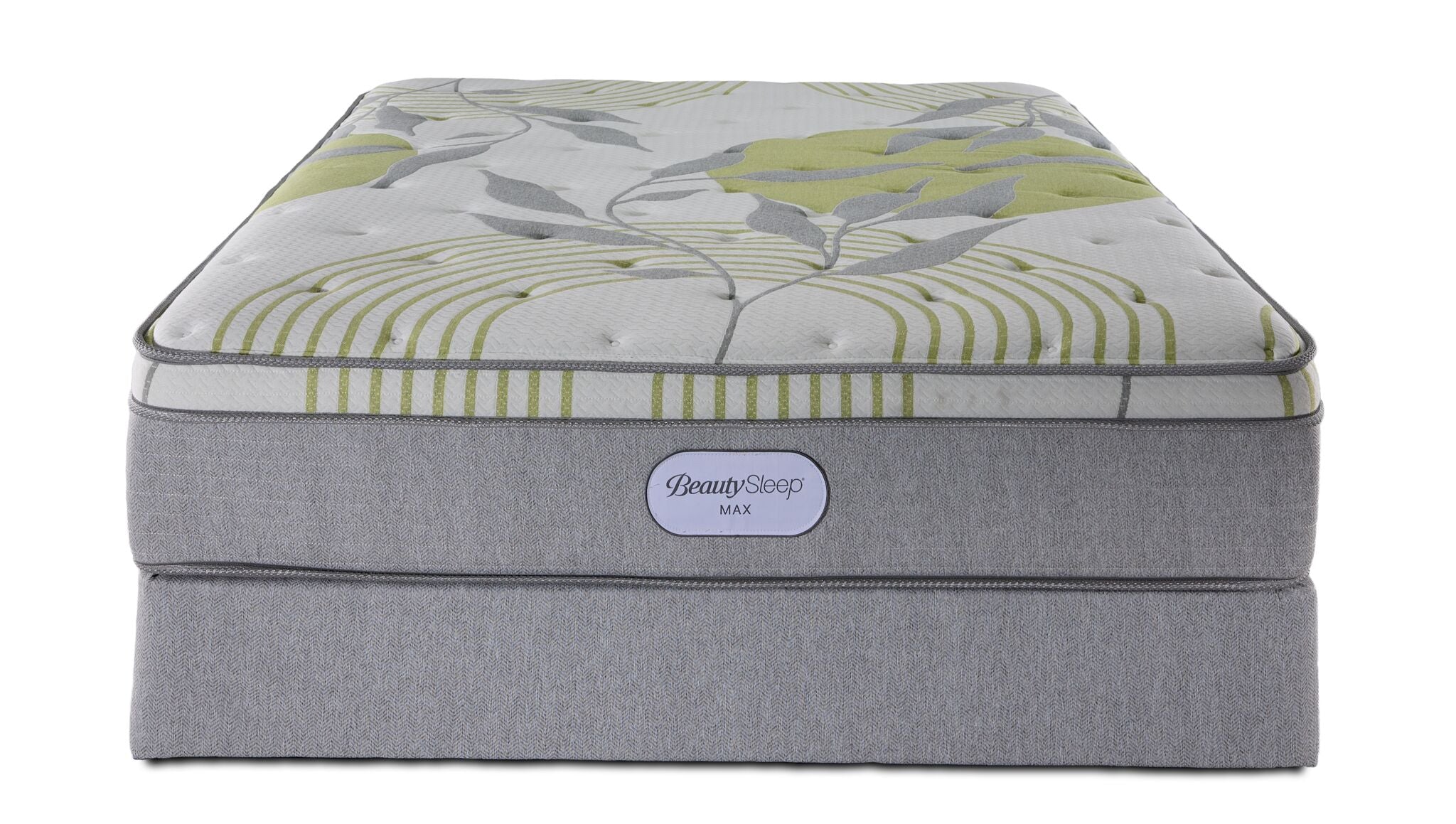 In Full Bloom - BeautySleep Max Drift Euro Top Medium Twin Mattress and Boxspring Set