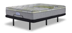 In Full Bloom - BeautySleep Max Drift Euro Top Medium Queen Mattress and L2 Motion Adjustable Base