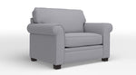 Duffield Chair and a half - Safari Light Grey