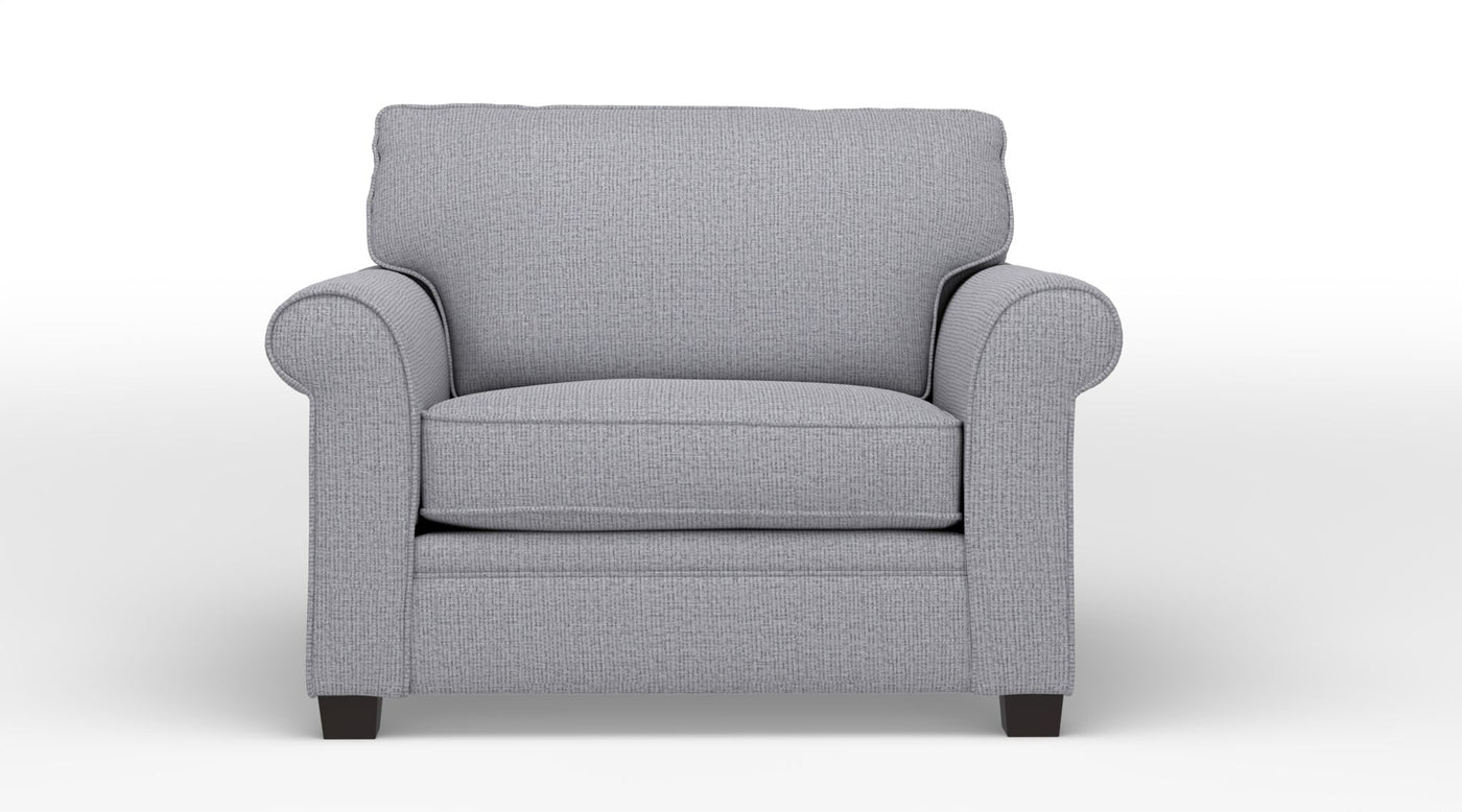 Duffield Chair and a half - Safari Light Grey