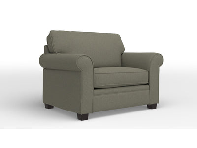 Duffield Chair and a half - Flax Brown