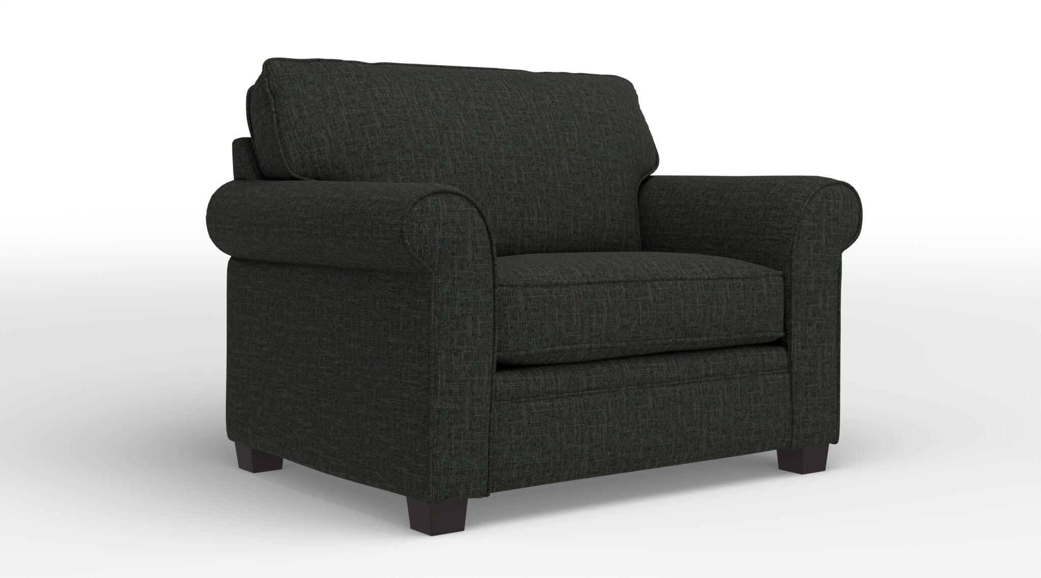 Duffield Chair and a half - Bondi Dark Grey