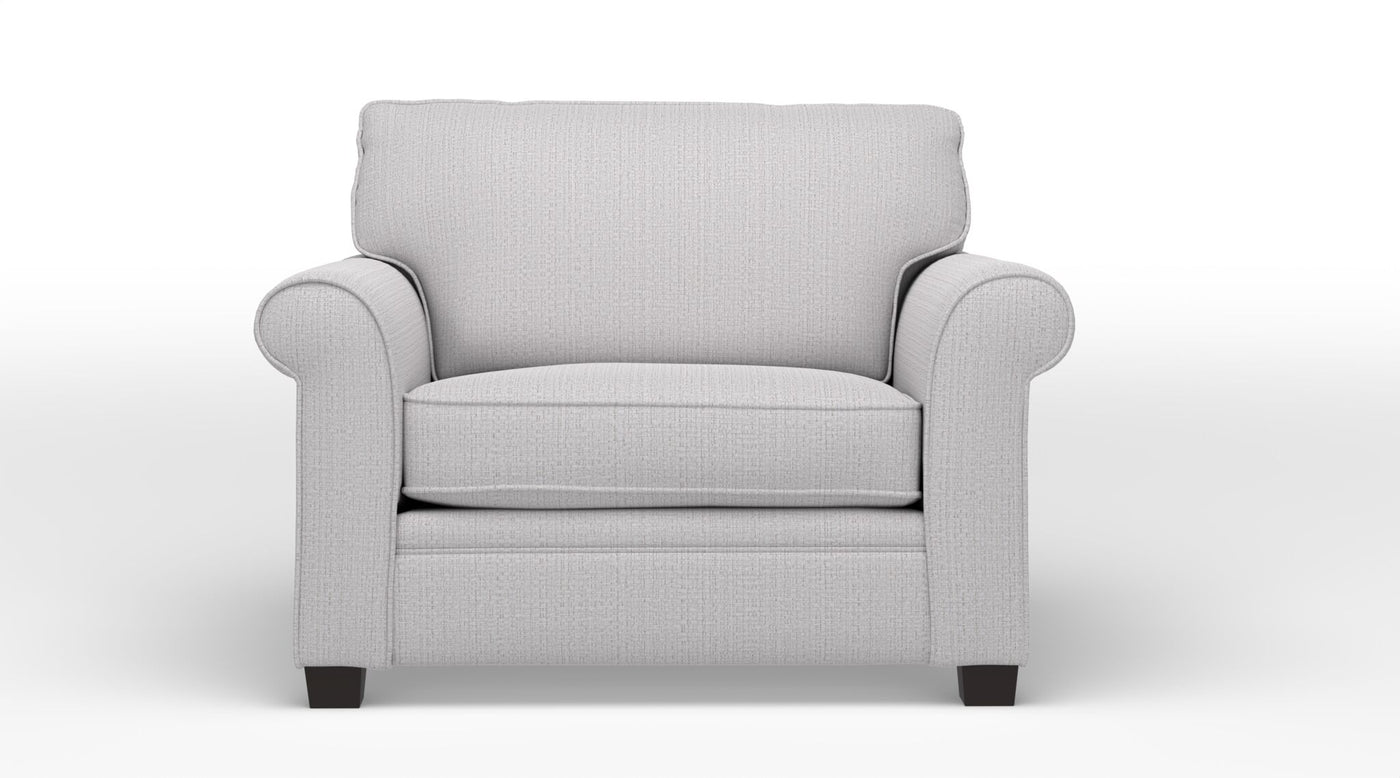 Duffield Chair and a half - Smoke Light Grey