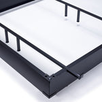 Elara 6" Twin XL Platform Bed Base - Black