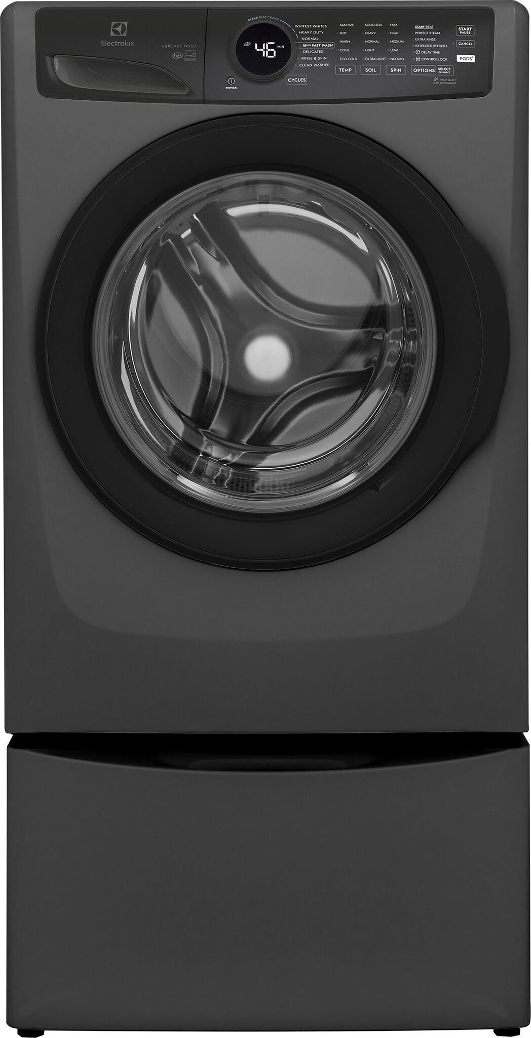 Electrolux Titanium Front Load Perfect Steam™ Washer with LuxCare® Wash (5.2 Cu.Ft.) - ELFW7437AT