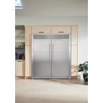 Electrolux 84" Stainless Steel Louvered Double Trim Kit - TRMKTSS2LV84 - 912000497