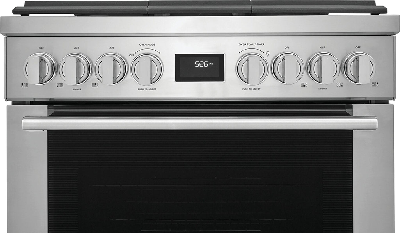 Electrolux Stainless Steel Freestanding Dual-Fuel Range (4.6 Cu. Ft.) - ECFD3068AS