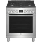 Electrolux Stainless Steel Freestanding Dual-Fuel Range (4.6 Cu. Ft.) - ECFD3068AS