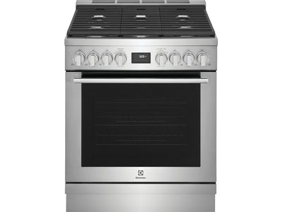 Electrolux Stainless Steel Front Control Freestanding Gas Range (4.5 Cu. Ft.) - ECFG3068AS