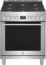 Electrolux Stainless Steel Front Control Freestanding Gas Range (4.5 Cu. Ft.) - ECFG3068AS