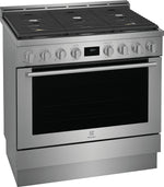 Electrolux Stainless Steel Front Control Freestanding Gas Range (4.4 Cu. Ft.) - ECFG3668AS