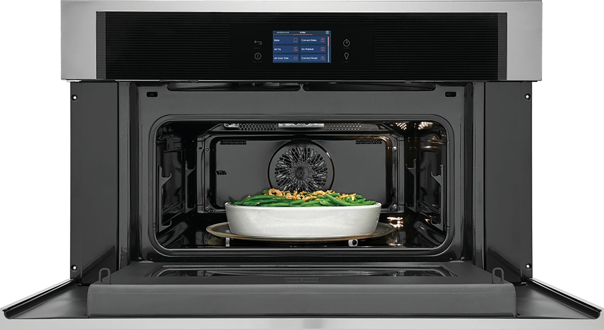 Electrolux Stainless Steel Advanced Convection Wall Oven (5.3 Cu.Ft.) with Microwave (1.7 Cu. Ft.) - ECWM3012AS