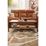 Elure 50" Waterfall Coffee Table - Latte