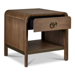 Elure 24" Waterfall End Table - Latte