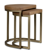 In Harmony - Elure 20" Bridges Nesting Tables - Latte