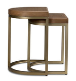 In Harmony - Elure 20" Bridges Nesting Tables - Latte