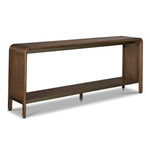 Elure 72" Waterfall Console Table - Latte
