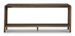 In Harmony - Elure 72" Waterfall Console Table - Latte