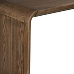 In Harmony - Elure 72" Waterfall Console Table - Latte