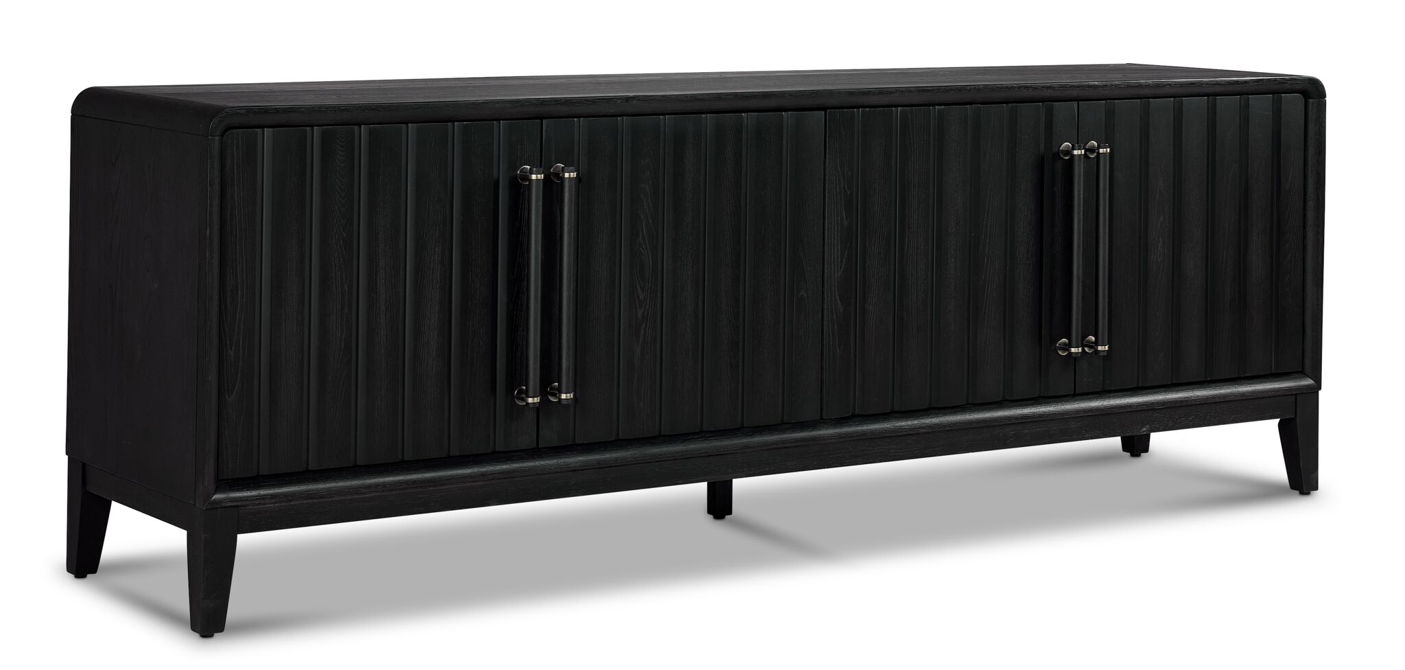 In Harmony - Elure 80" Console With Power Pack - Peppercorn