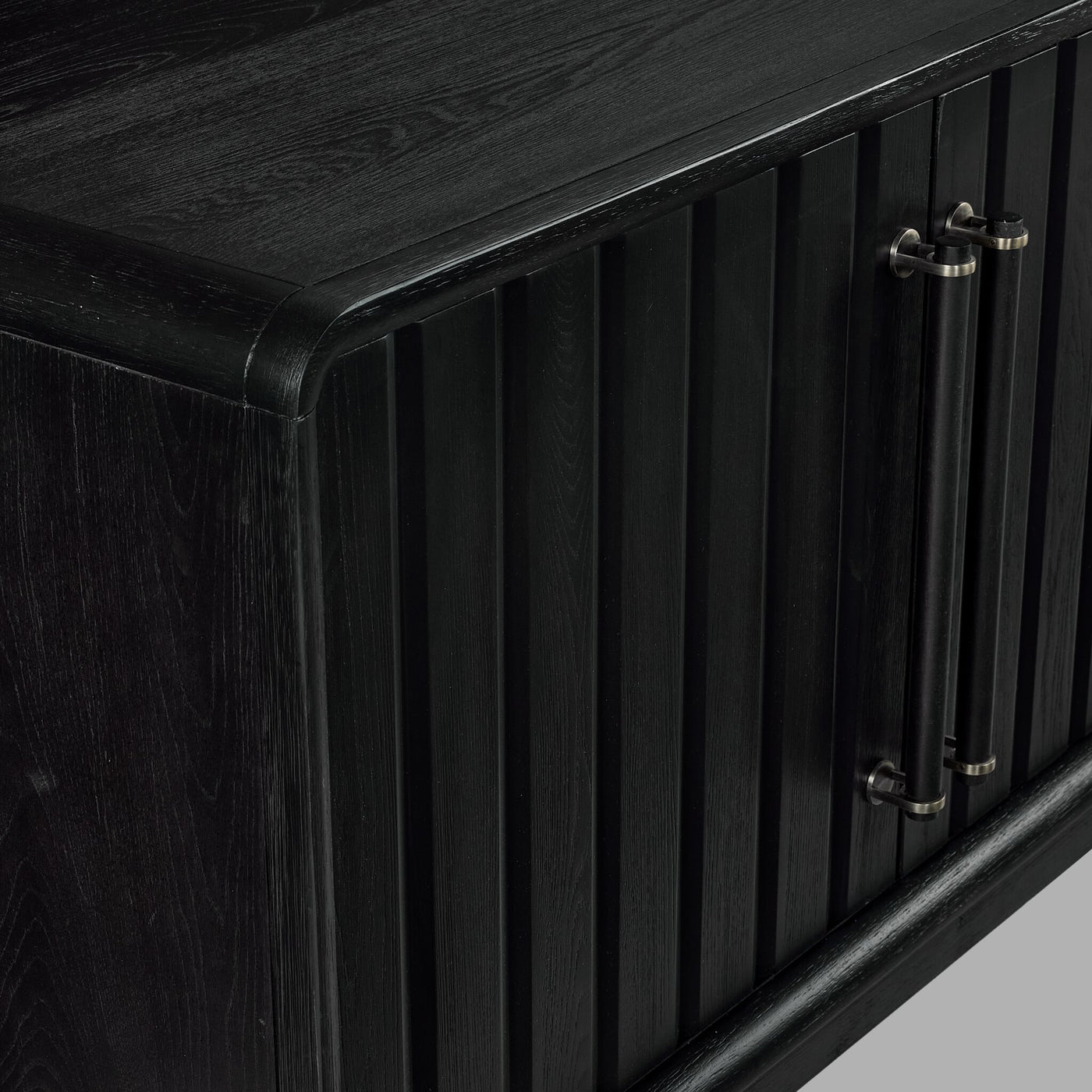 Elure 80" Console With Power Pack - Peppercorn