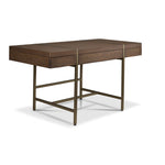 Elure Writing Desk - with USB - Latte