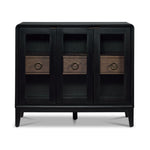 Elure Glass Door Server - Peppercorn