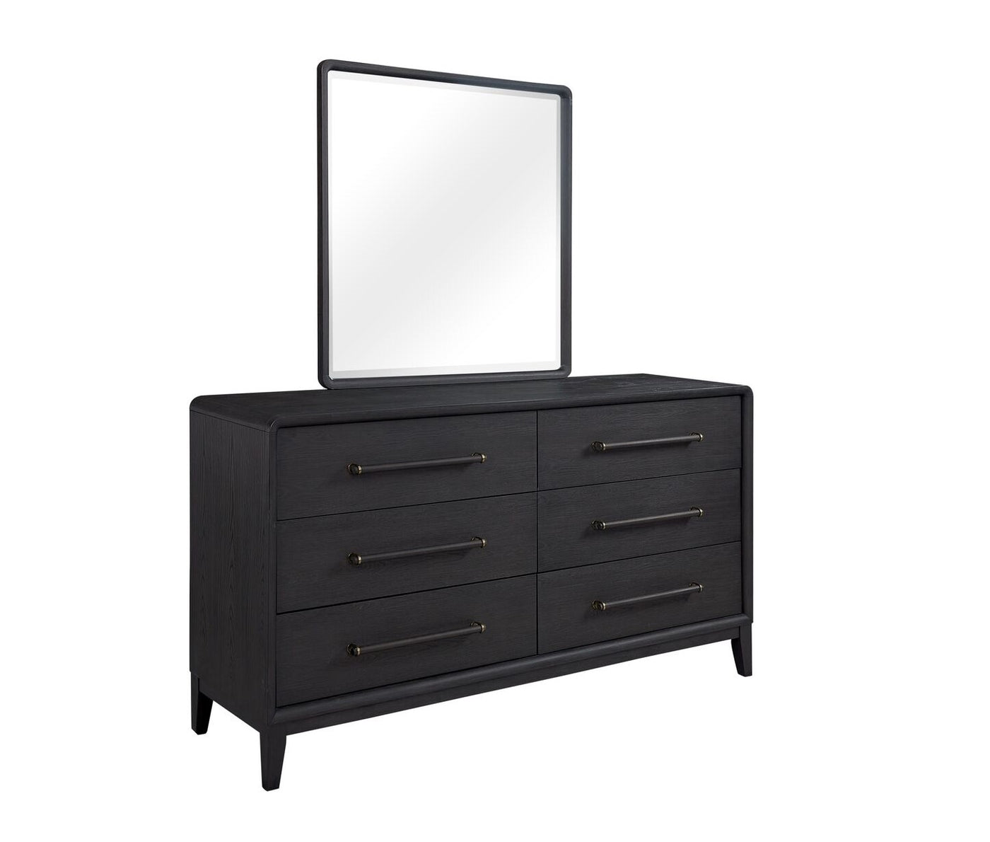 Elure 6-Drawer Dresser - Peppercorn