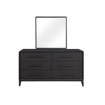 Elure 6-Drawer Dresser - Peppercorn