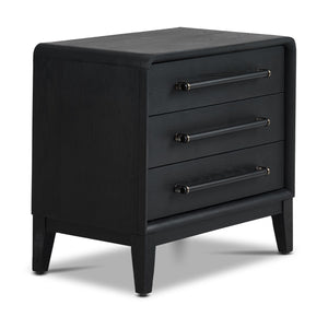 Elure Night Table - Peppercorn
