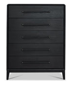 In Harmony - Elure 5-Drawer Chest - Peppercorn