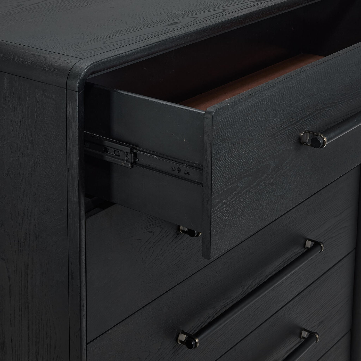 Elure 5-Drawer Chest - Peppercorn