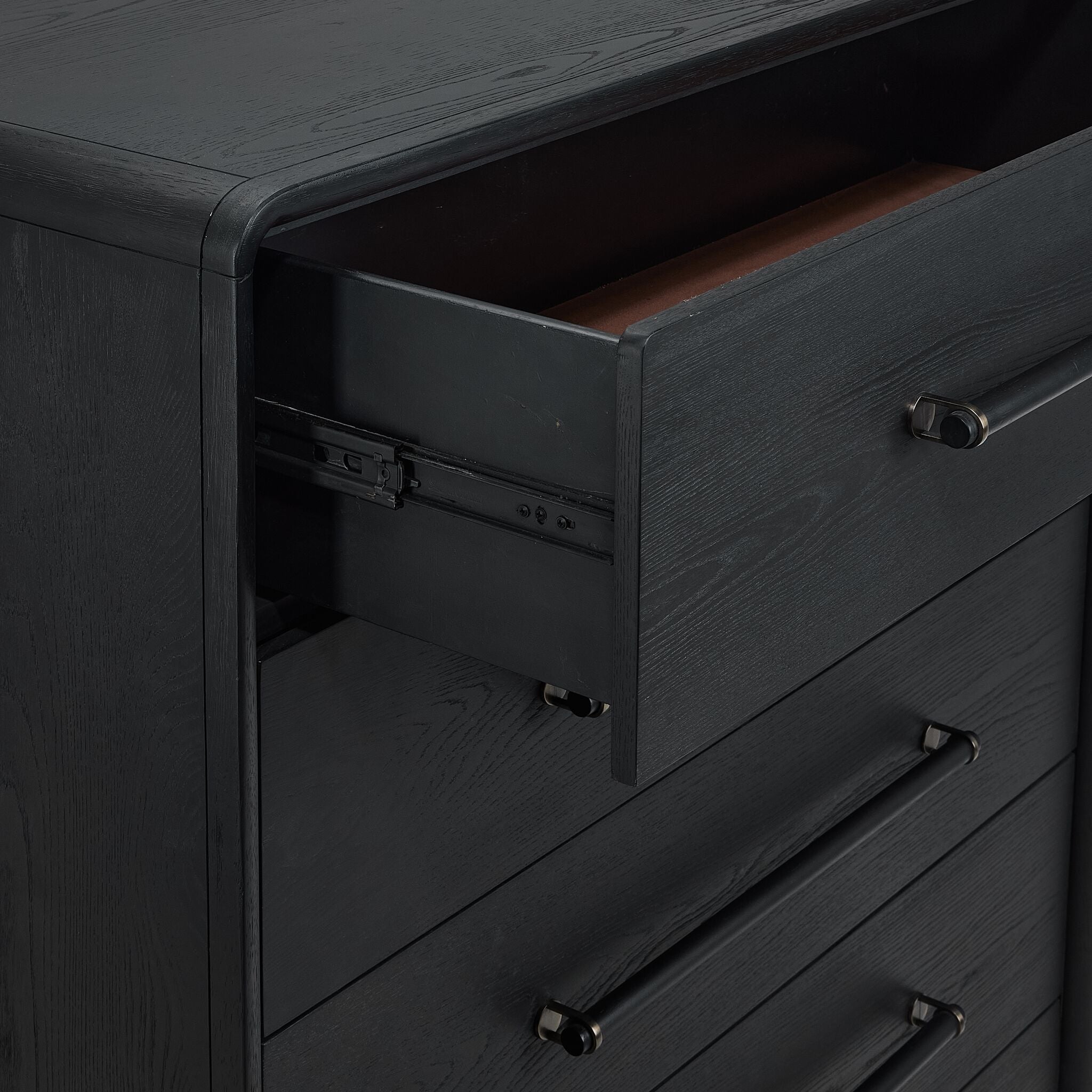 In Harmony - Elure 5-Drawer Chest - Peppercorn