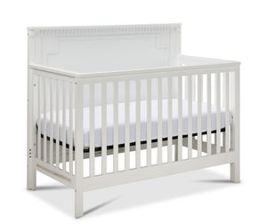 Emery Convertible Panel Crib - White